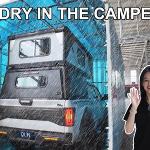 Ultimate Heavy Rain Test:TP07B Hard-Sided Pop-Up Camper